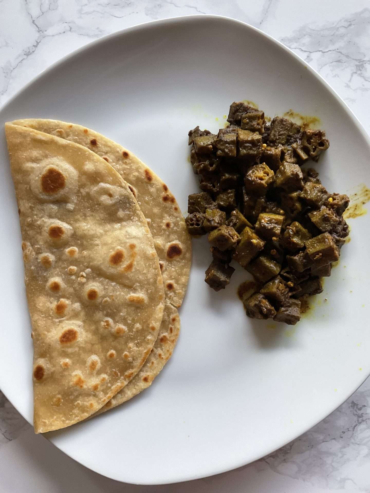 Bhindi Fry - Crispy Spiced Indian Okra Stir-Fry Side 10 bhindi fry